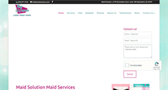Desktop Screenshot of maidsolution.com